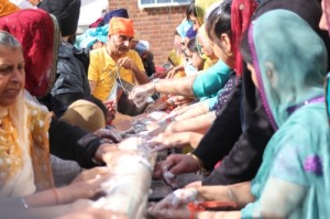 Gurdwara Nishan Sahib Cleaning