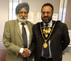 Gurdwara President & Lord Mayor