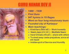 553rd Parkash Utsav of Shri Guru Nanak Dev Ji